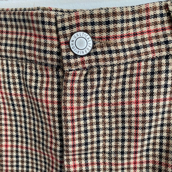 Brandy Melville brown plaid skirt - Picture 3 of 5